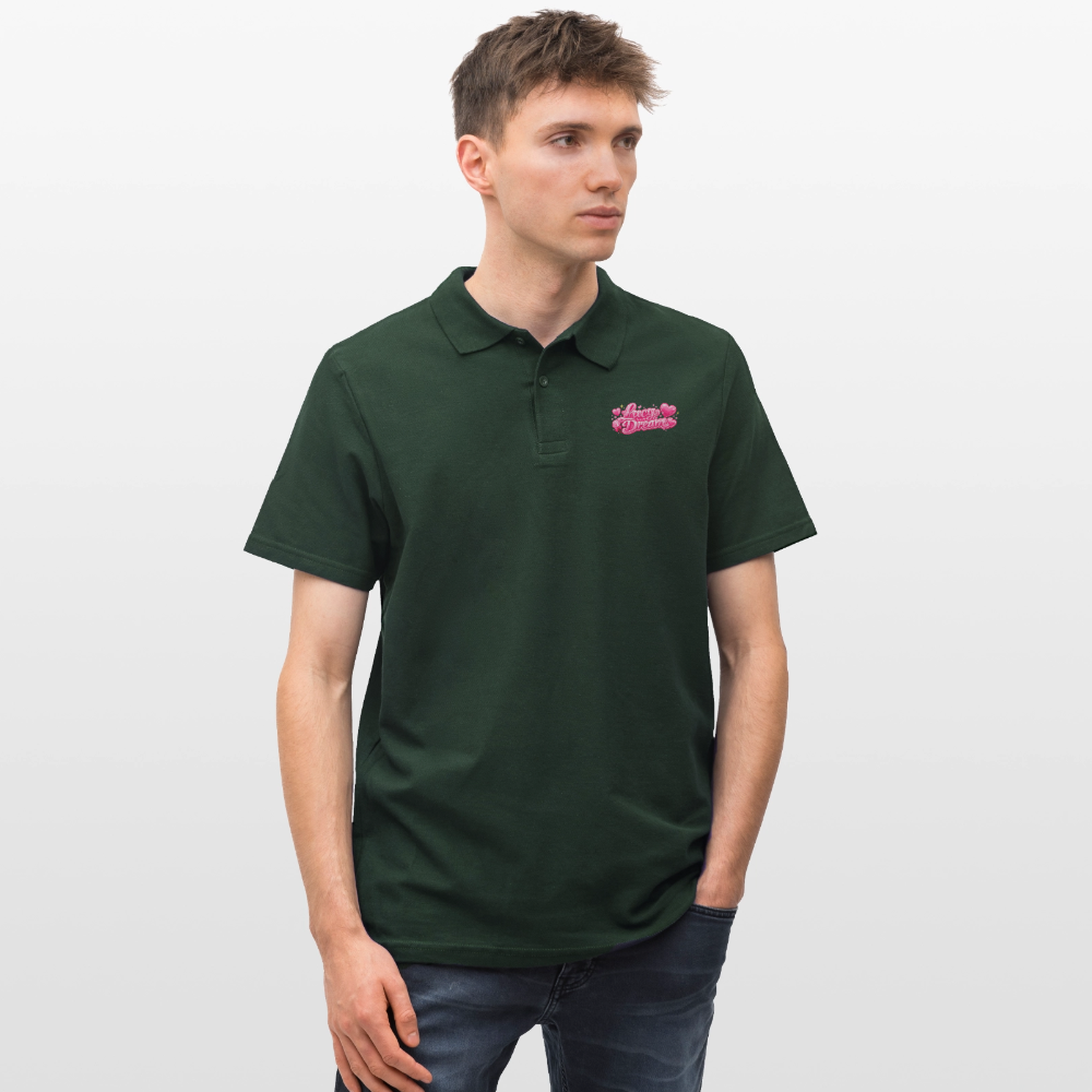 Lucy Dream Fan Polo-Shirt für Herren - forest green