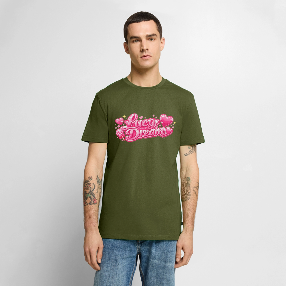 Lucy Dream Fan T-Shirt für Herren (Classic Fit) - khaki - khaki