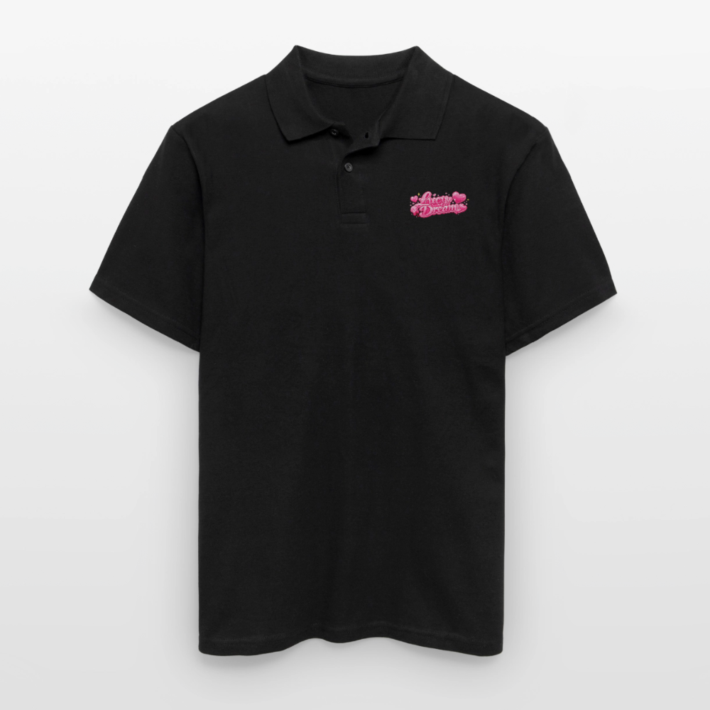 Lucy Dream Fan Polo-Shirt für Herren - black