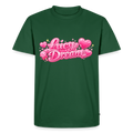 Lucy Dream Fan T-Shirt für Herren (Classic Fit) - flaschengrün - bottle green