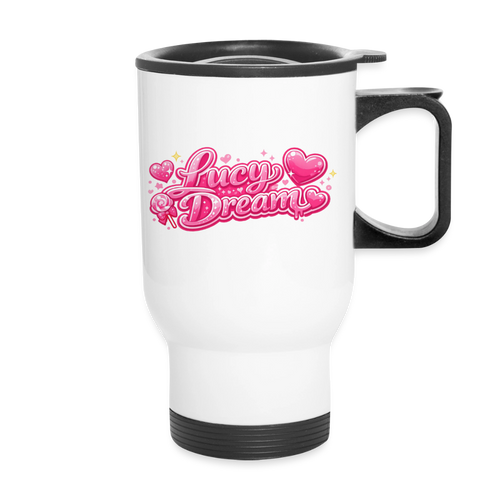 Lucy Dream - Fan Thermobecher - weiß - white