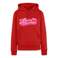 Lucy Dream Premium Fan Hoodie (Frauen) - rot - red