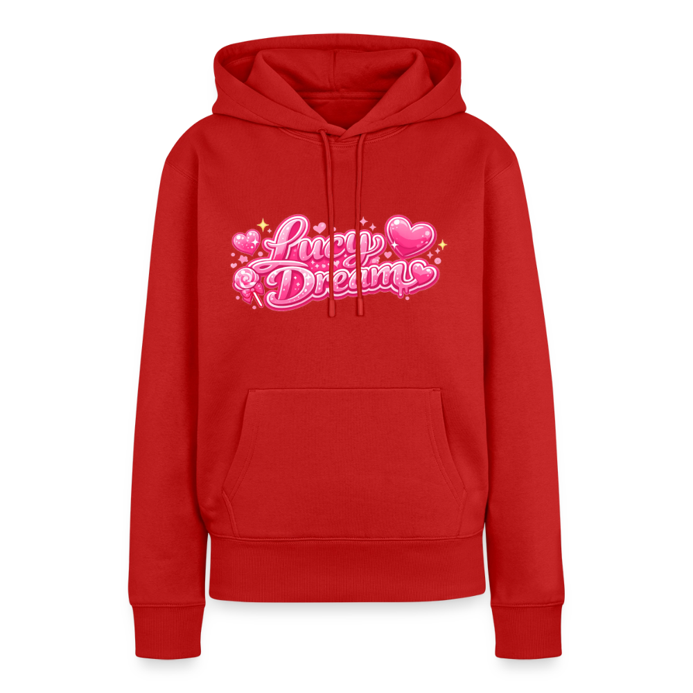 Lucy Dream Premium Fan Hoodie (Frauen) - rot - red