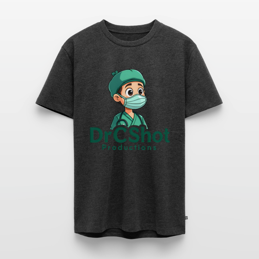 DrCShot Fan T-Shirt (Männer - Classic Fit) - anthrazit meliert - heather anthracite