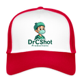 DrCShot Fan Trucker Cap - weiß/rot - white/red