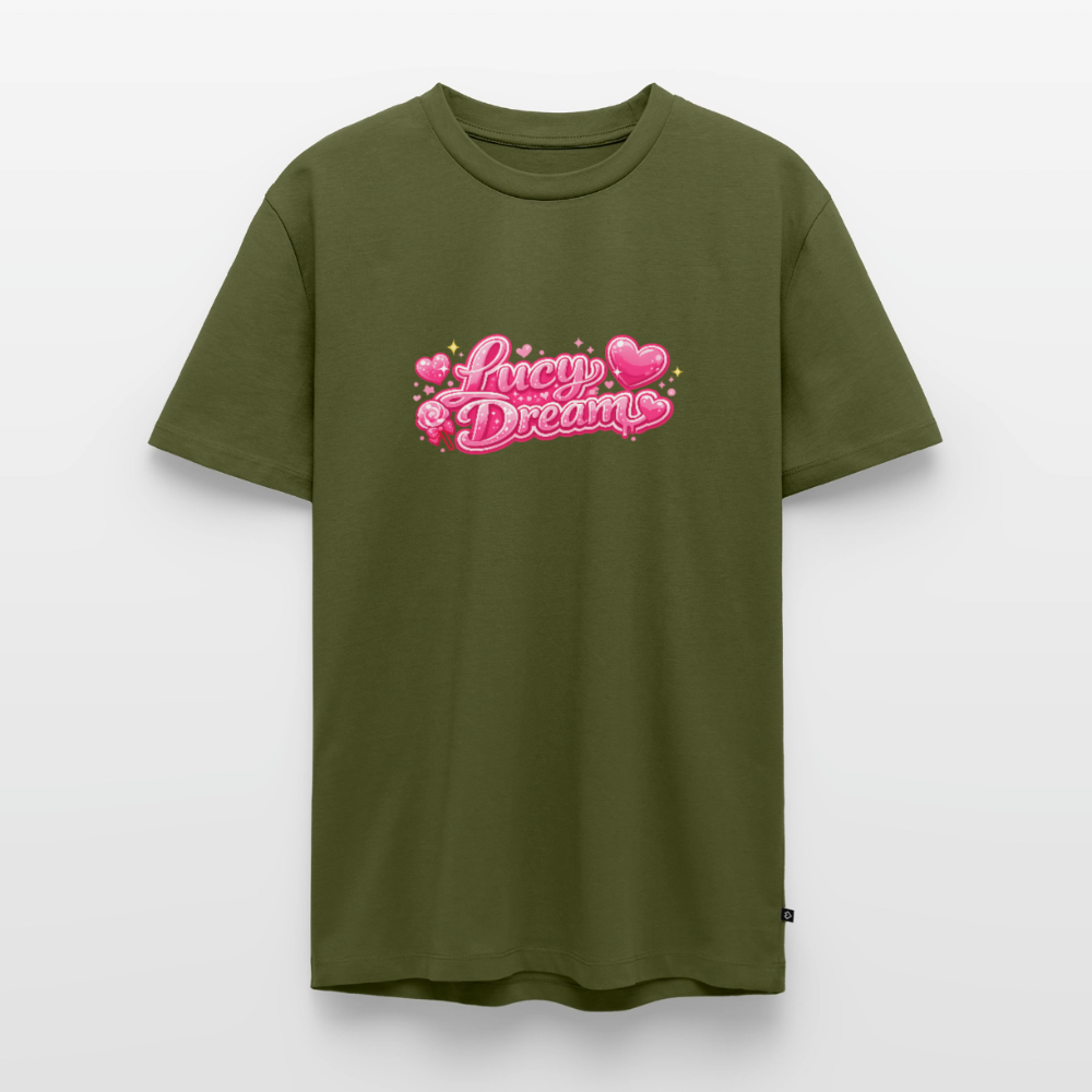 Lucy Dream Fan T-Shirt für Herren (Classic Fit) - khaki