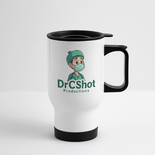 DrCShot - Fan Thermobecher - weiß - white