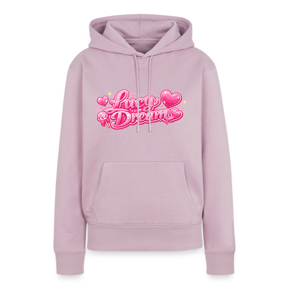 Lucy Dream Premium Fan Hoodie (Frauen) - altrosa - dusky pink
