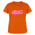 Lucy Dream Premium Fan T-Shirt (Frauen) - orange - orange 