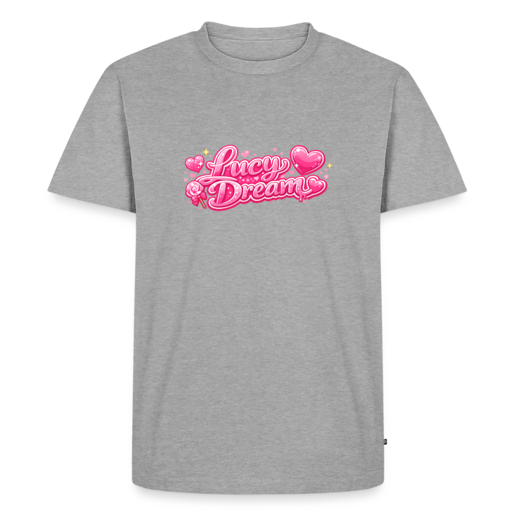 Lucy Dream Fan T-Shirt für Herren (Classic Fit) - heather grey