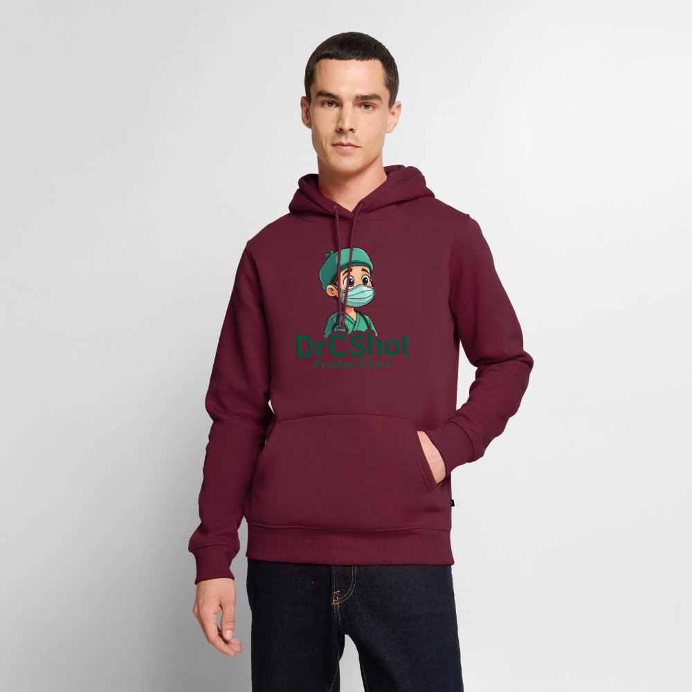 DrCShot Premium Fan Hoodie (Männer) - burgunderrot - burgundy