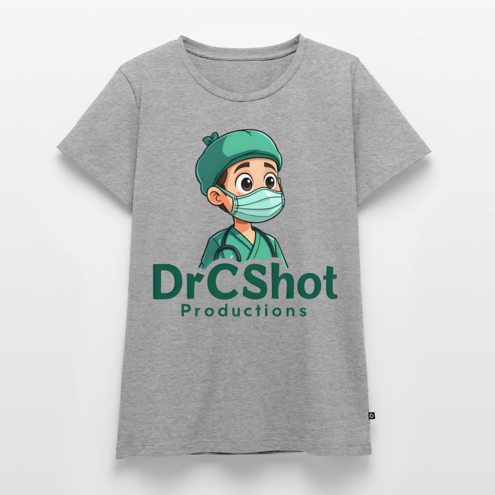 DrCShot Premium Fan T-Shirt (Frauen) - grau meliert - heather grey
