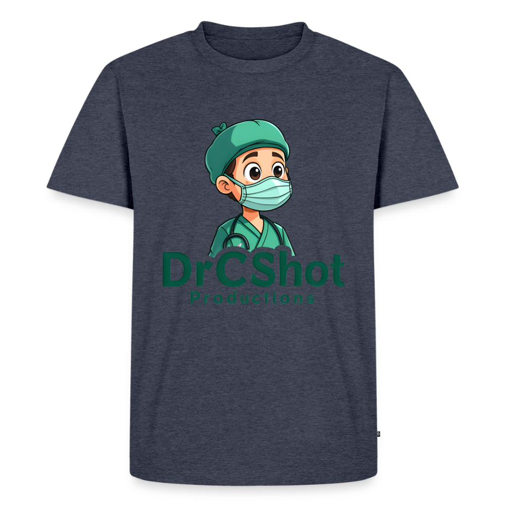 DrCShot Fan T-Shirt (Männer - Classic Fit) - jeansblau - heather denim