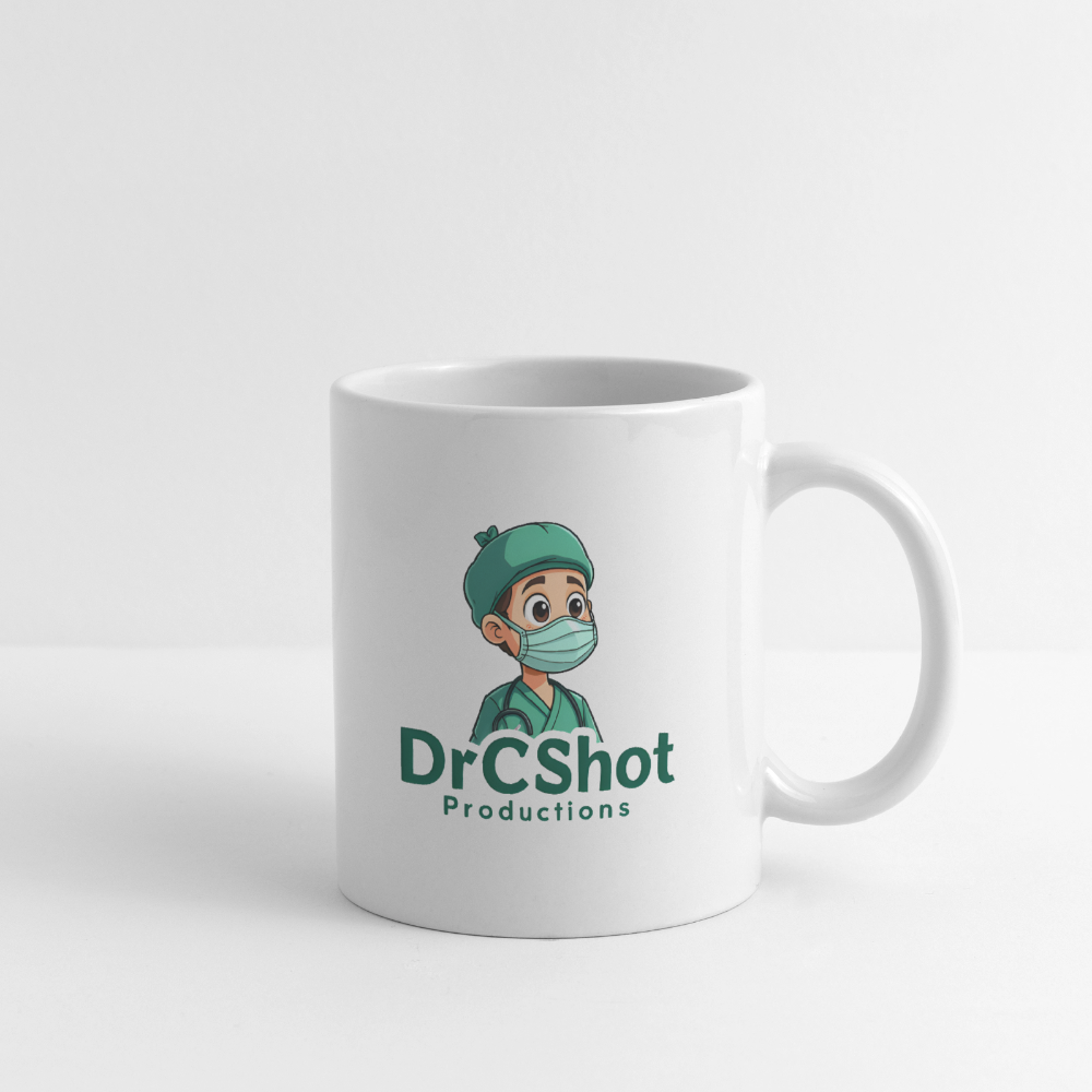 DrCShot Fan Tasse - weiß - white