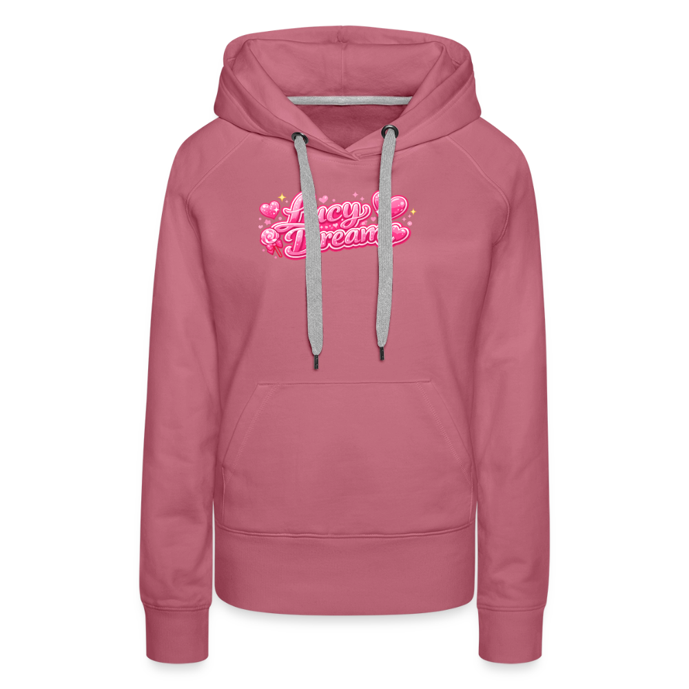 Lucy Dream Premium Fan Hoodie für Damen (Nachhaltig) - mauve