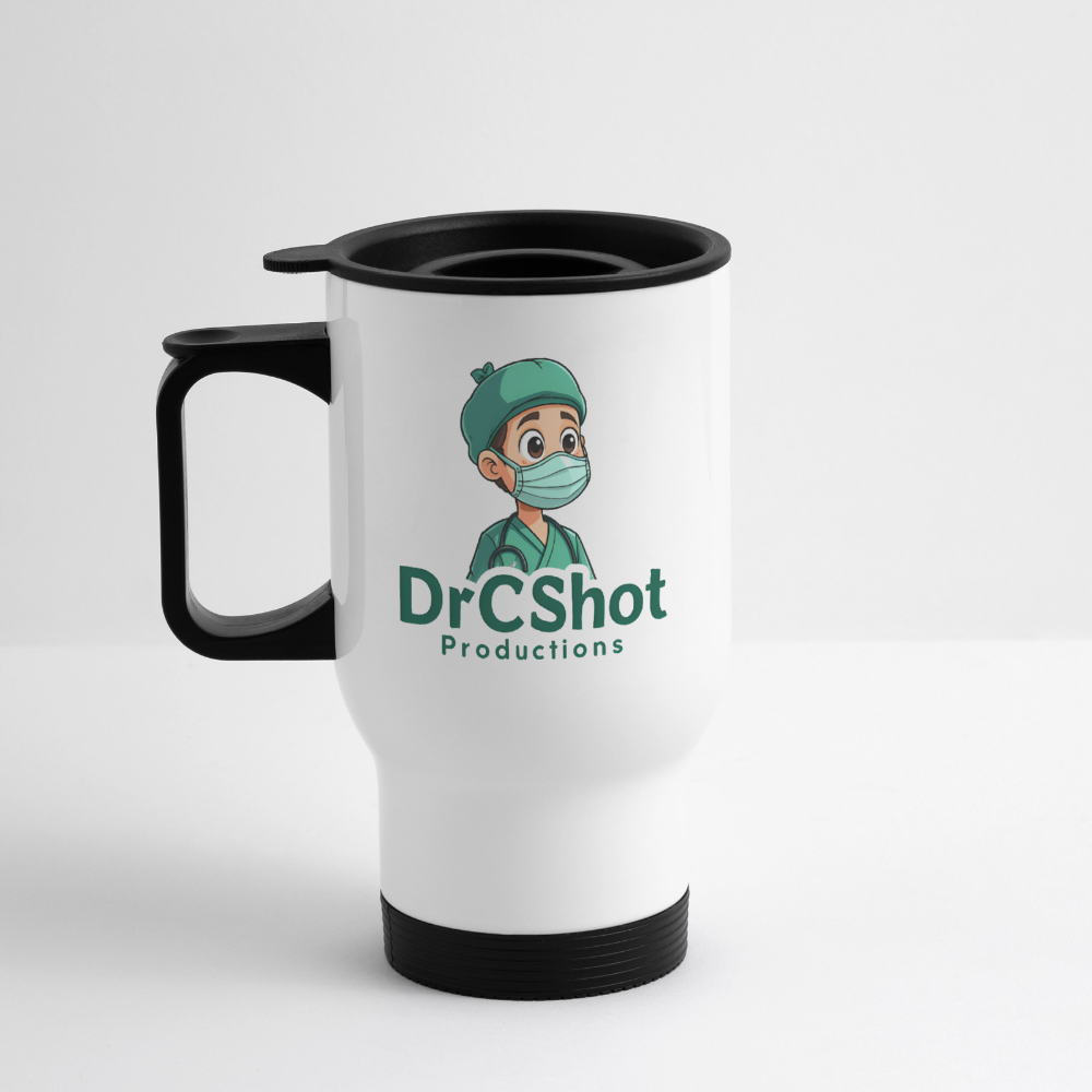 DrCShot - Fan Thermobecher - weiß - white
