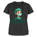 DrCShot Premium Fan T-Shirt (Frauen) - anthrazit meliert - heather anthracite