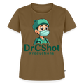 DrCShot Premium Fan T-Shirt (Frauen) - nussbraun - nutshell