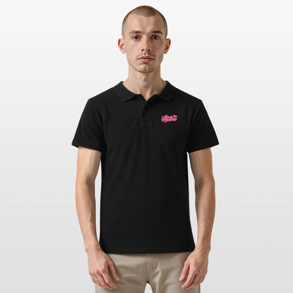 Lucy Dream Fan Polo-Shirt für Herren - black