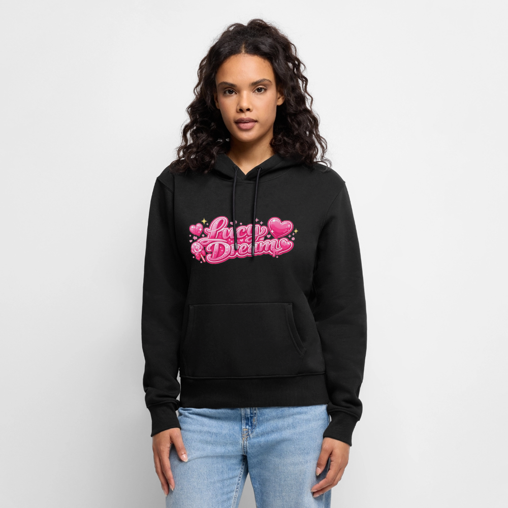 Lucy Dream Premium Fan Hoodie (Frauen) - schwarz - black