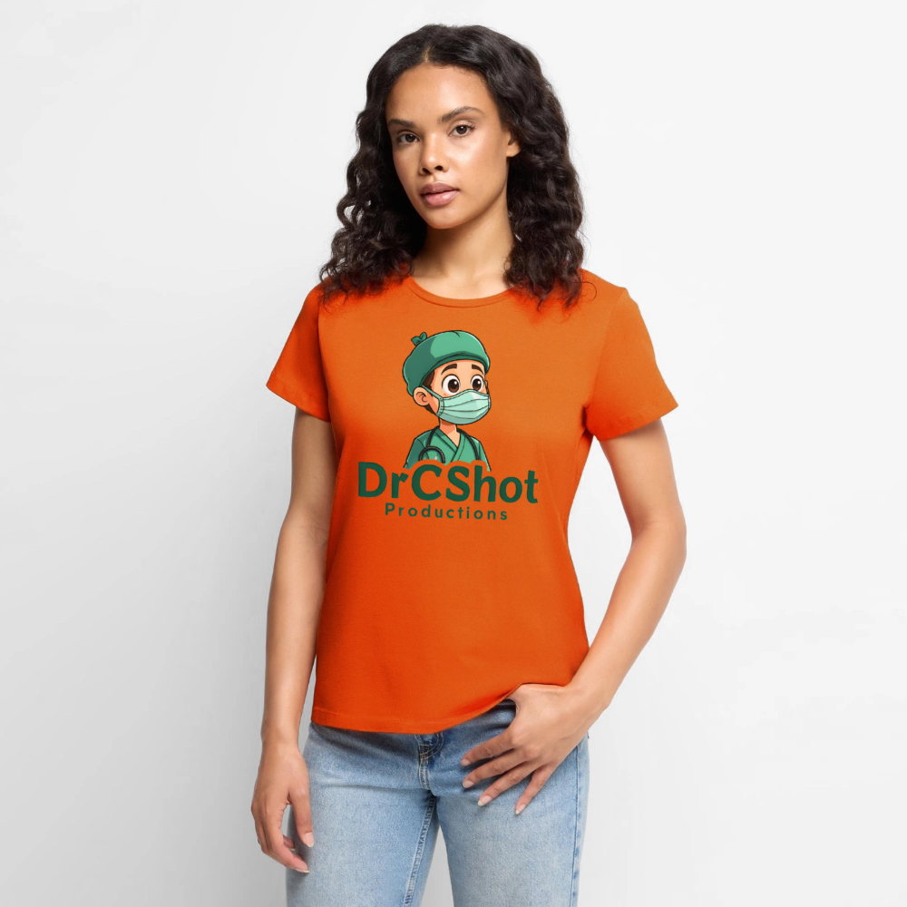 DrCShot Premium Fan T-Shirt (Frauen) - orange - orange 