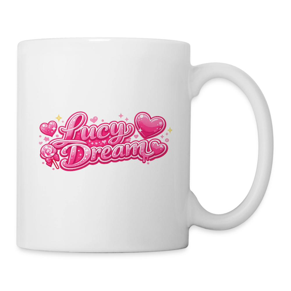 Lucy Dream Fan Tasse - weiß - white