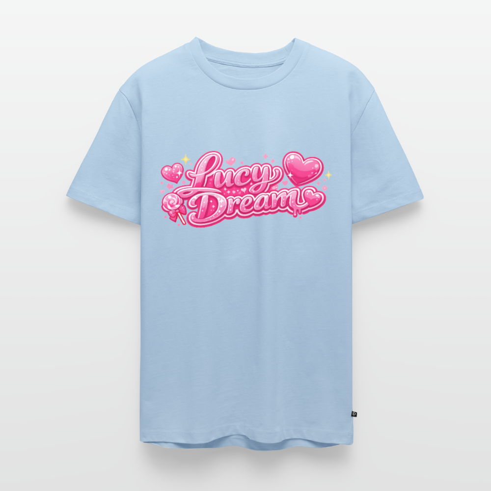 Lucy Dream Fan T-Shirt für Herren (Classic Fit) - hellblau - light blue