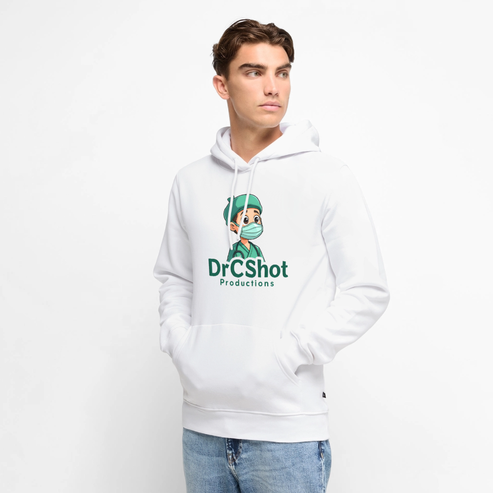 DrCShot Premium Fan Hoodie (Männer) - weiß - white