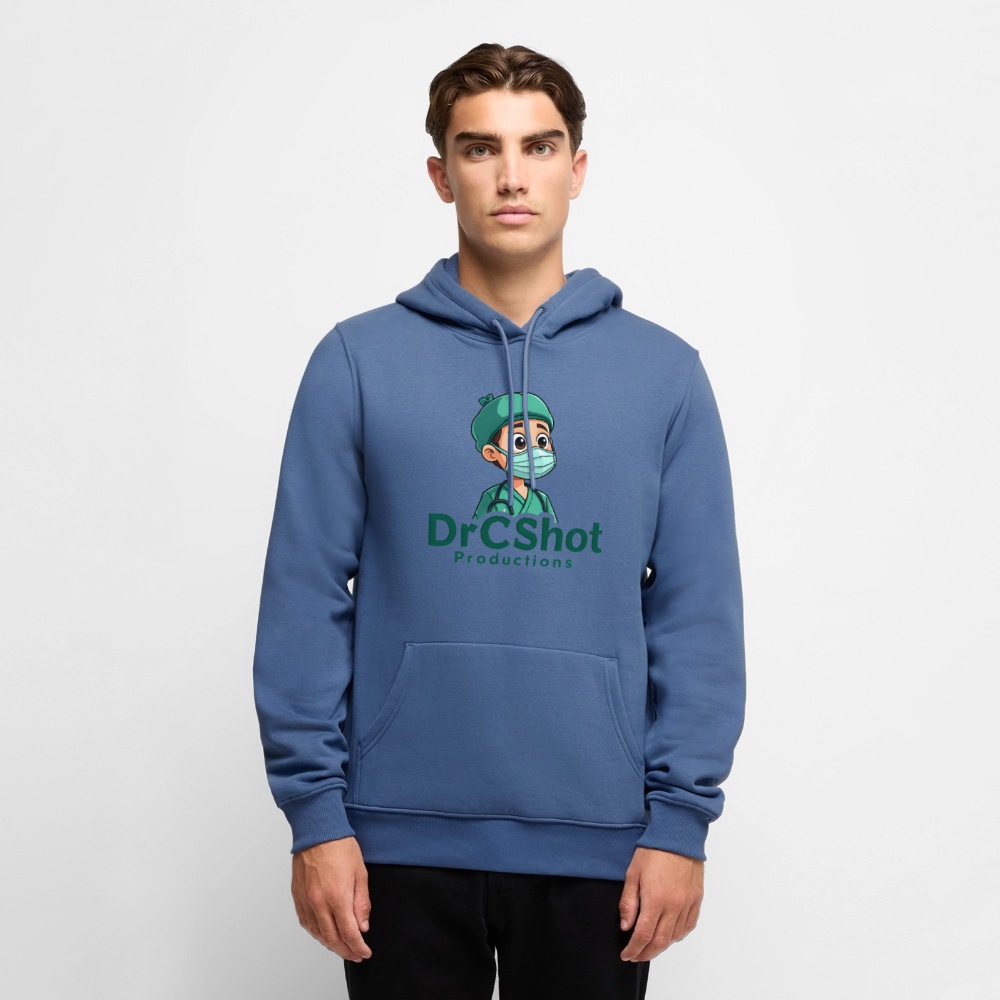 DrCShot Premium Fan Hoodie (Männer) - taubenblau - stone blue