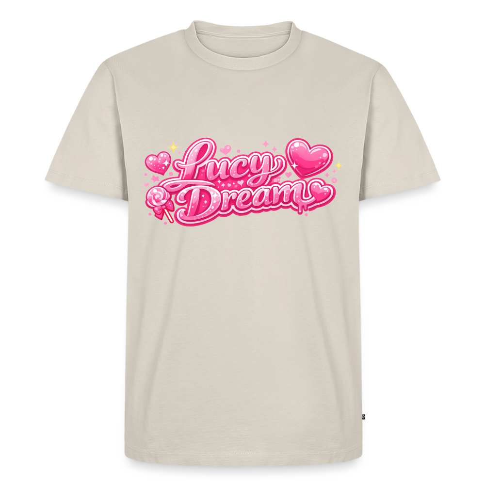 Lucy Dream Fan T-Shirt für Herren (Classic Fit) - beige - beige