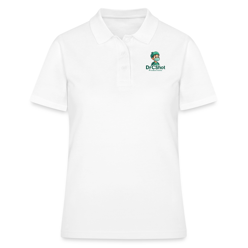 DrCShot Fan Polo-Shirt (Frauen) - weiß - white