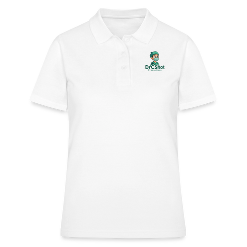 DrCShot Fan Polo-Shirt (Frauen) - weiß - white