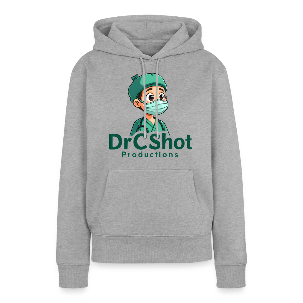 DrCShot Premium Fan Hoodie (Frauen) - grau meliert - heather grey