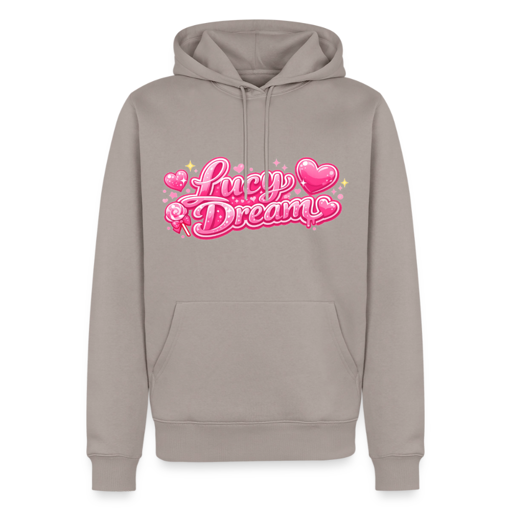 Lucy Dream Premium Fan Hoodie (Männer) - taupe - taupe