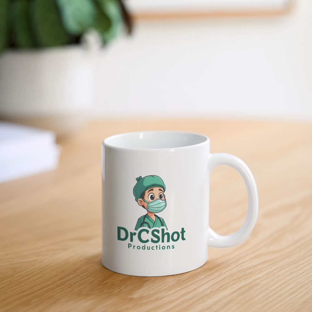 DrCShot Fan Tasse - weiß - white