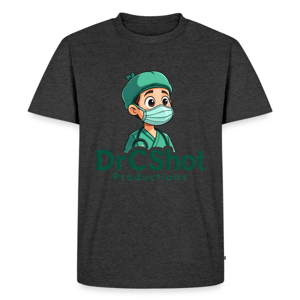 DrCShot Fan T-Shirt (Männer - Classic Fit) - anthrazit meliert - heather anthracite