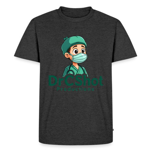 DrCShot Fan T-Shirt (Männer - Classic Fit) - anthrazit meliert - heather anthracite