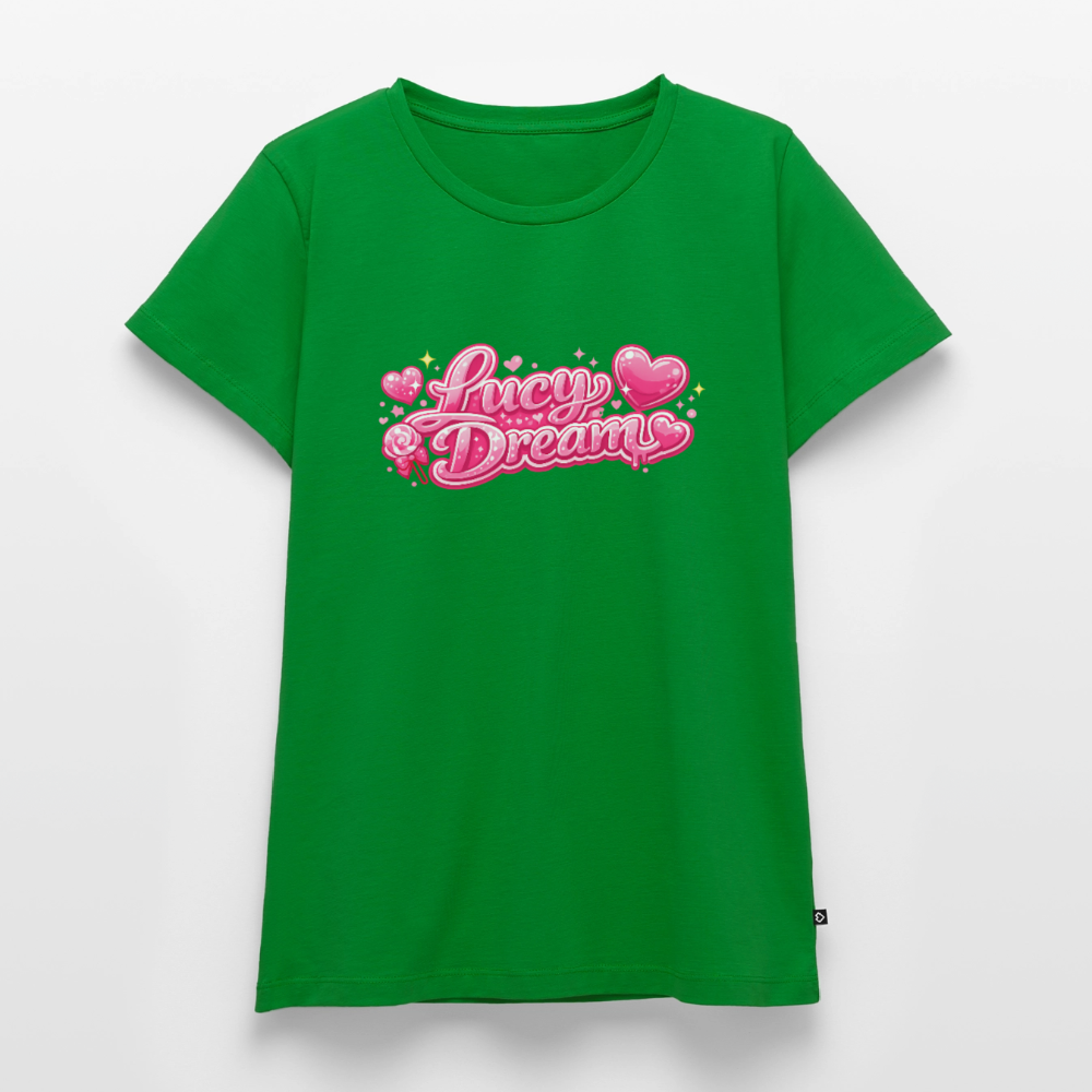 Lucy Dream Premium Fan T-Shirt (Frauen) - grün - green