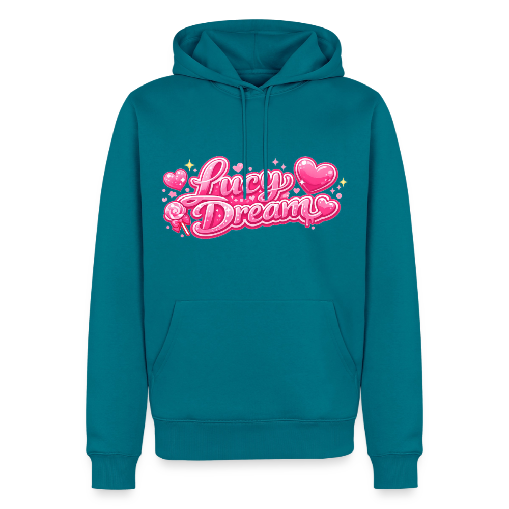 Lucy Dream Premium Fan Hoodie (Männer) - petrol - petrol