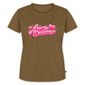Lucy Dream Premium Fan T-Shirt (Frauen) - nussbraun - nutshell