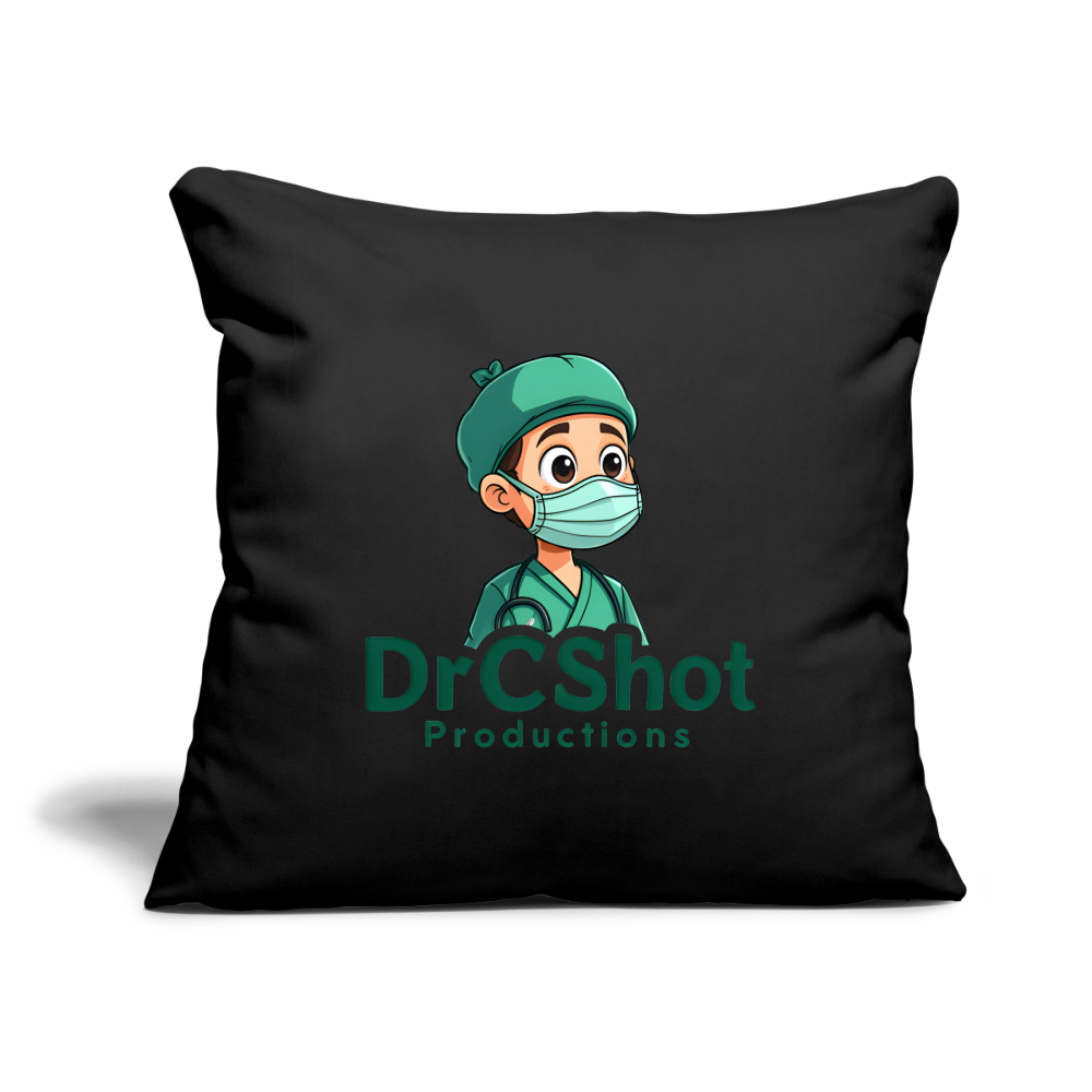 DrCShot Fan Kissenbezug (45x45 cm) - schwarz - black