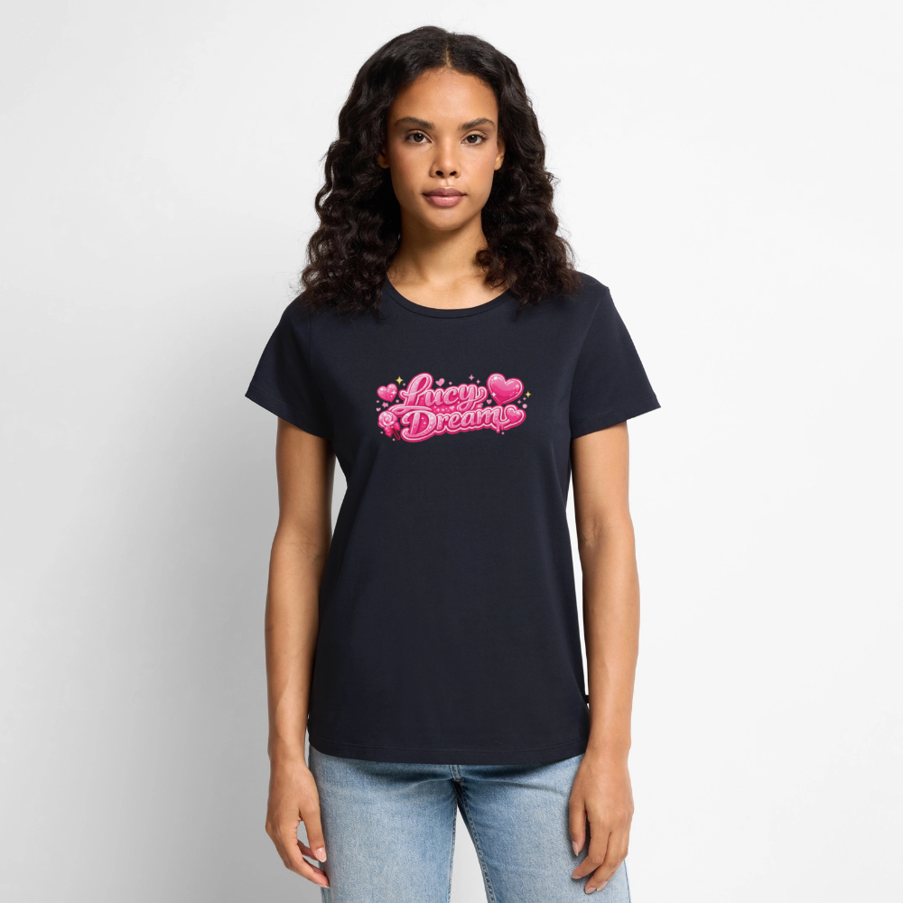 Lucy Dream Premium Fan T-Shirt (Frauen) - navy - navy