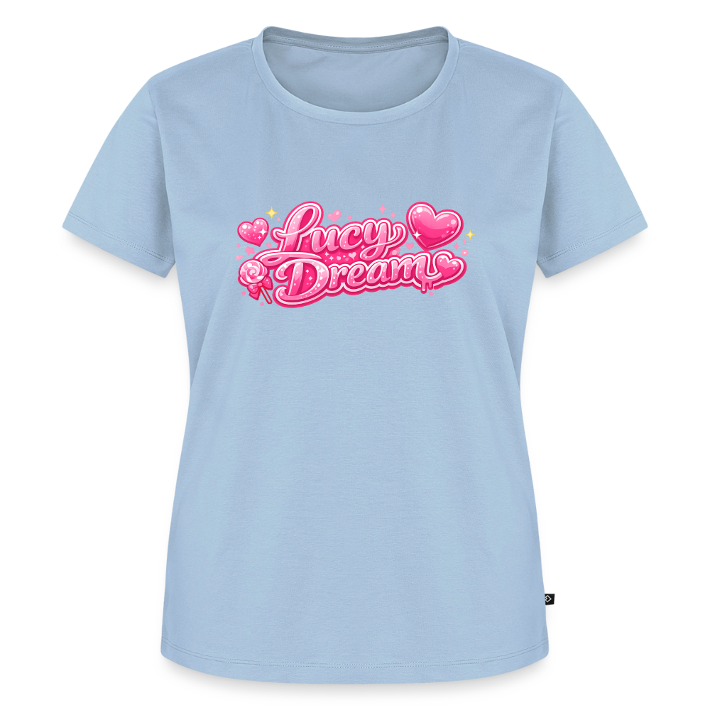 Lucy Dream Premium Fan T-Shirt (Frauen) - hellblau - light blue