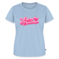 Lucy Dream Premium Fan T-Shirt (Frauen) - hellblau - light blue