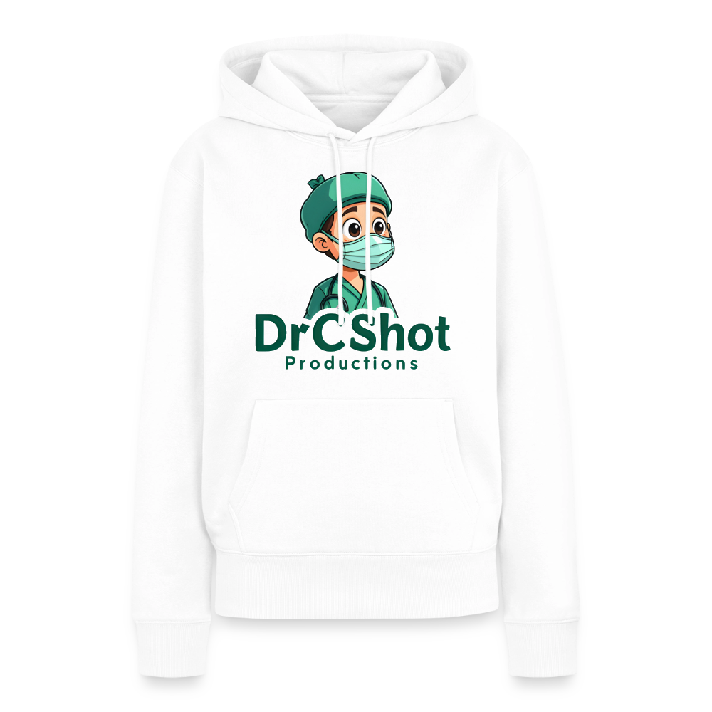 DrCShot Premium Fan Hoodie (Frauen) - weiß - white