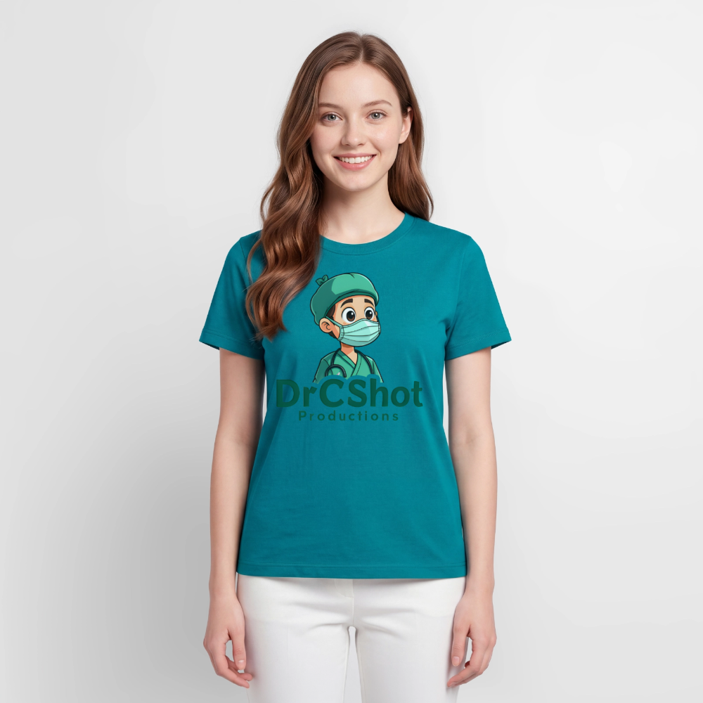 DrCShot Premium Fan T-Shirt (Frauen) - petrol - petrol