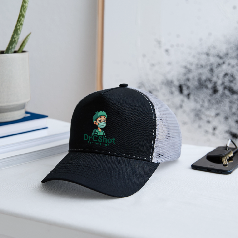 DrCShot Fan Trucker Cap - schwarz/steingrau - black/stone grey