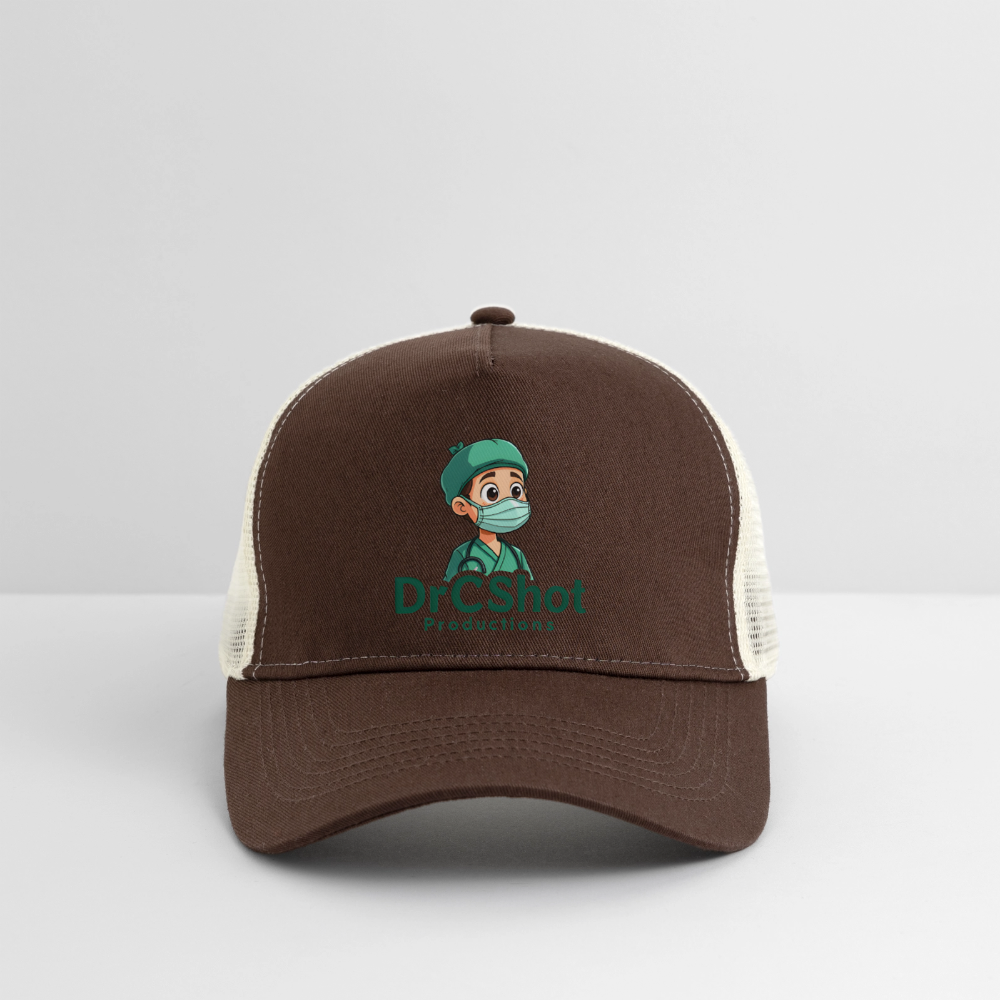 DrCShot Fan Trucker Cap - braun/beige - brown/beige