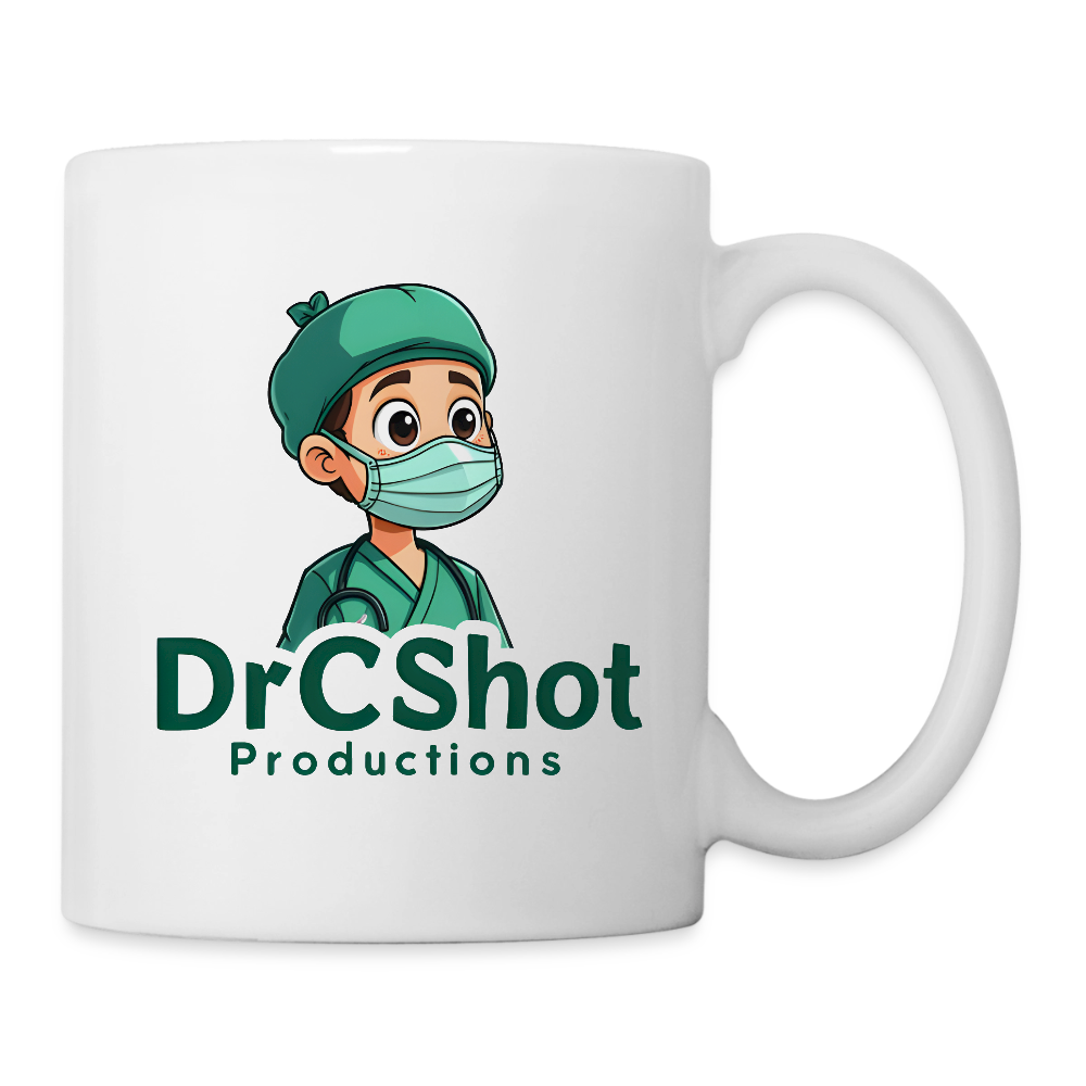 DrCShot Fan Tasse - weiß - white