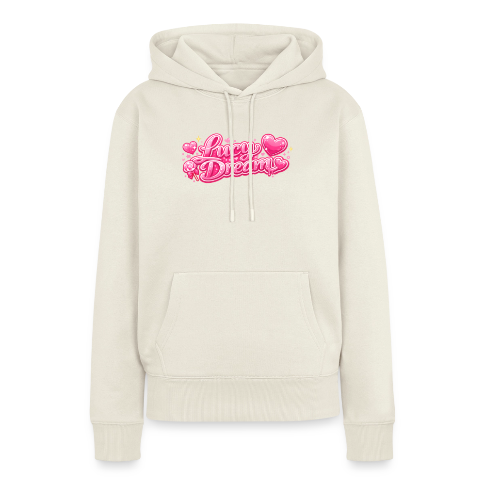 Lucy Dream Premium Fan Hoodie für Damen (Nachhaltig) - off white